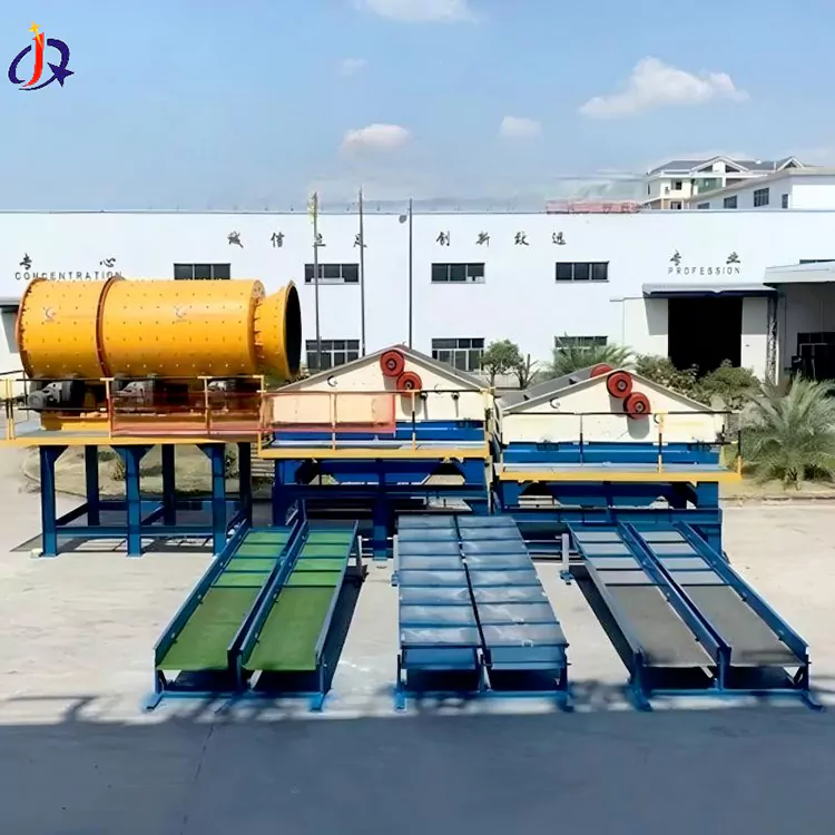 Gold processing plants
